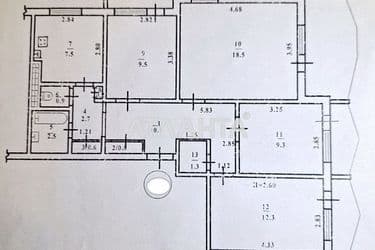 4+-rooms apartment apartment by the address st. Balkovskaya Frunze (area 84 m²) - Atlanta.ua - photo 46