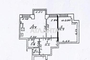 2-rooms apartment apartment by the address st. Pedagogicheskiy per (area 83,2 m²) - Atlanta.ua - photo 80