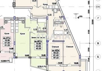 3-кімнатна квартира за адресою вул. Стуса (площа 87,2 м²) - Atlanta.ua - фото 12