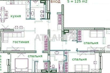 4+-rooms apartment apartment by the address st. Fontanskaya dor Perekopskoy Divizii (area 125 m²) - Atlanta.ua - photo 6