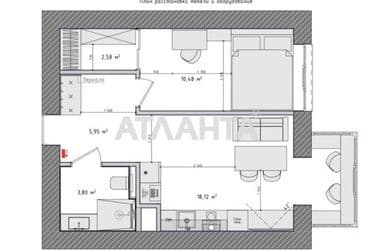 1-room apartment apartment by the address st. Dachnaya (area 39 m²) - Atlanta.ua - photo 6
