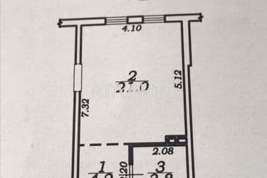 1-кімнатна квартира за адресою вул. Розкидайлівська (площа 29 м²) - Atlanta.ua - фото 16