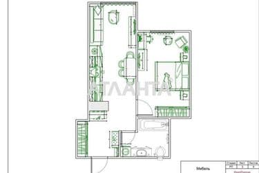 1-room apartment apartment by the address st. Yunosti (area 43 m²) - Atlanta.ua - photo 28