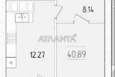 1-комнатная квартира по адресу ул. Краснова (площадь 40,9 м²) - Atlanta.ua - фото 9