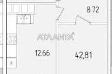 1-кімнатна квартира за адресою вул. Краснова (площа 42,8 м²) - Atlanta.ua - фото 9