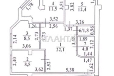 3-комнатная квартира по адресу ул. Говорова марш. (площадь 68,8 м²) - Atlanta.ua - фото 30