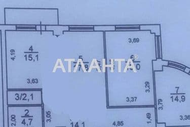 3-rooms apartment apartment by the address st. Pedagogicheskaya (area 90 m²) - Atlanta.ua - photo 29