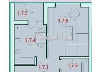 1-комнатная квартира по адресу ул. Костанди (площадь 45 м²) - Atlanta.ua - фото 18