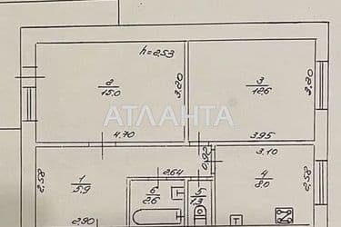 2-комнатная квартира по адресу Днепропетр. Дор. (площадь 51 м²) - Atlanta.ua - фото 18