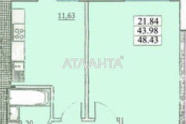 1-комнатная квартира по адресу ул. Сахарова (площадь 50 м²) - Atlanta.ua - фото 6