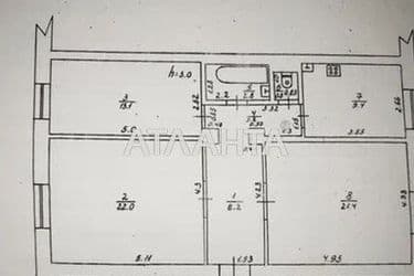 3-rooms apartment apartment by the address st. Lyadova (area 80 m²) - Atlanta.ua - photo 14