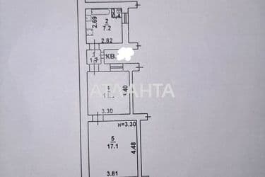 2-rooms apartment apartment by the address st. Kolontaevskaya Dzerzhinskogo (area 37,6 m²) - Atlanta.ua - photo 12