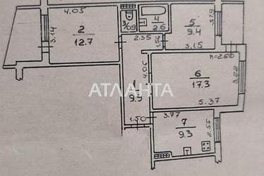 3-комнатная квартира по адресу ул. Заболотного ак. (площадь 66,5 м²) - Atlanta.ua - фото 32