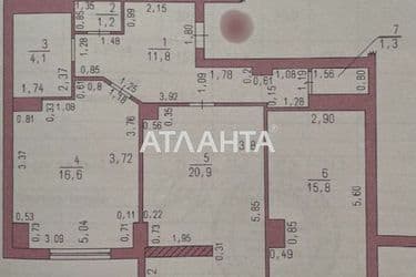 2-кімнатна квартира за адресою вул. Райдужний м-н (площа 72 м²) - Atlanta.ua - фото 16