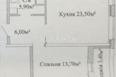 1-кімнатна квартира за адресою вул. Варненська (площа 51,8 м²) - Atlanta.ua - фото 8