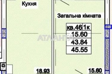 1-кімнатна квартира за адресою вул. Стуса (площа 45,6 м²) - Atlanta.ua - фото 16