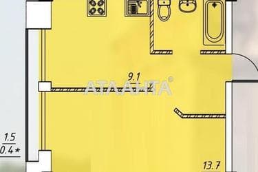 1-room apartment apartment by the address st. Inglezi 25 chapaevskoy div (area 31,4 m²) - Atlanta.ua - photo 34