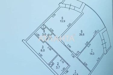 2-rooms apartment apartment by the address st. Gagarinskoe plato (area 90 m²) - Atlanta.ua - photo 20