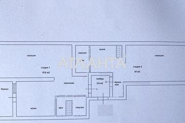 2-комнатная квартира по адресу Курортный пер. (площадь 74 м²) - Atlanta.ua - фото 27
