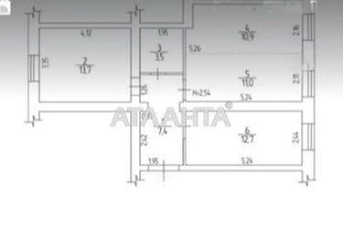 2-кімнатна квартира за адресою вул. Мала Арнаутська (площа 65 м²) - Atlanta.ua - фото 20