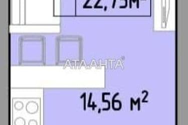 1-комнатная квартира по адресу ул. Пишоновская (площадь 22,8 м²) - Atlanta.ua - фото 5