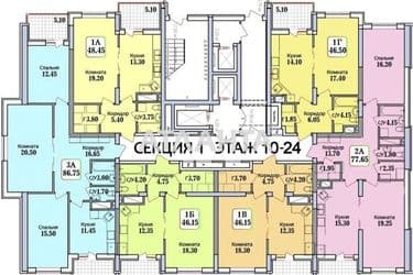 3-кімнатна квартира за адресою вул. Героїв Крут (площа 86,8 м²) - Atlanta.ua - фото 14