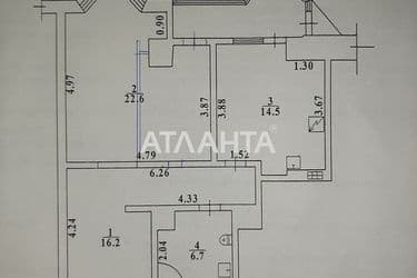 2-комнатная квартира по адресу Фонтанская дор. (площадь 65,7 м²) - Atlanta.ua - фото 15