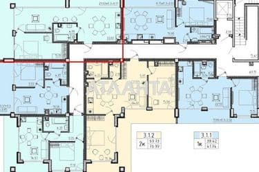 2-rooms apartment apartment by the address st. Nedelina (area 63,9 m²) - Atlanta.ua - photo 10