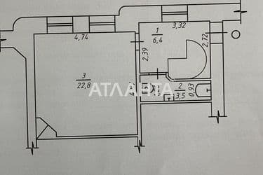 2-rooms apartment apartment by the address st. Sofievskaya Korolenko (area 71,1 m²) - Atlanta.ua - photo 19