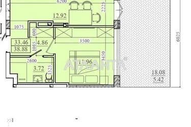 1-room apartment apartment by the address st. Slobodskaya (area 38,9 m²) - Atlanta.ua - photo 10