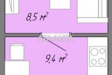 1-room apartment apartment by the address st. Nebesnoy Sotni pr Zhukova marsh pr Leninskoy iskry pr (area 25,8 m²) - Atlanta.ua - photo 5