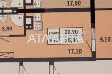 1-кімнатна квартира за адресою вул. Пішонівська (площа 25 м²) - Atlanta.ua - фото 8