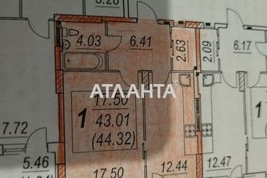 1-room apartment apartment by the address st. Malinovskogo marsh (area 44,3 m²) - Atlanta.ua - photo 8