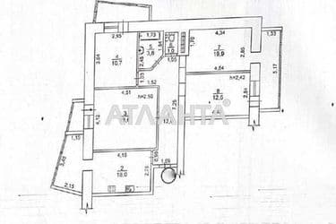 Багатокімнатна квартира за адресою вул. Святослава Ріхтера (площа 102 м²) - Atlanta.ua - фото 11