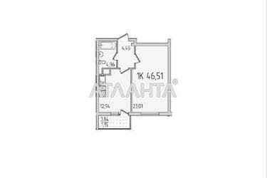 1-room apartment apartment by the address st. Sakharova (area 46,8 m²) - Atlanta.ua - photo 42