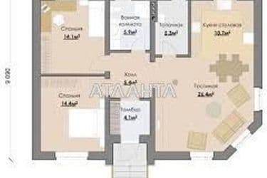 House by the address st. 30 let pobedy (area 89 m²) - Atlanta.ua - photo 16