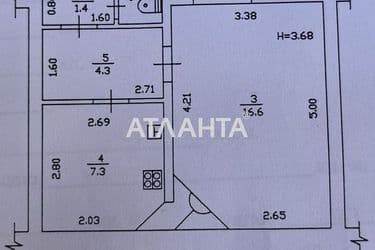 1-кімнатна квартира за адресою вул. Осипова (площа 30 м²) - Atlanta.ua - фото 59