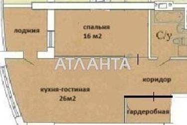 1-кімнатна квартира за адресою Люстдорфська дор. (площа 55 м²) - Atlanta.ua - фото 30