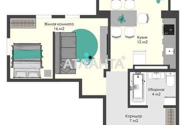 1-room apartment apartment by the address st. Bocharova gen (area 39 m²) - Atlanta.ua - photo 12