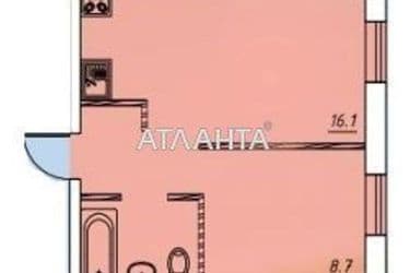 1-кімнатна квартира за адресою вул. Інглезі (площа 32,2 м²) - Atlanta.ua - фото 15