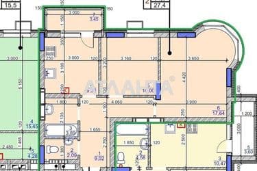 2-кімнатна квартира за адресою вул. Молодіжна (площа 54,8 м²) - Atlanta.ua - фото 26