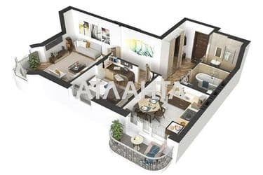 2-кімнатна квартира за адресою вул. Молодіжна (площа 54,8 м²) - Atlanta.ua - фото 27