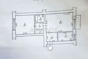 2-кімнатна квартира за адресою вул. Проспект Шевченка (площа 38,4 м²) - Atlanta.ua - фото 19
