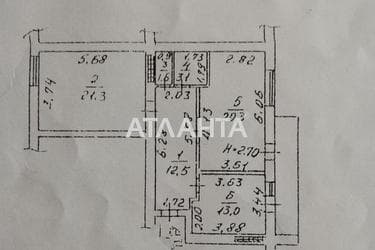 3-кімнатна квартира за адресою вул. Вільямса ак. (площа 74 м²) - Atlanta.ua - фото 16