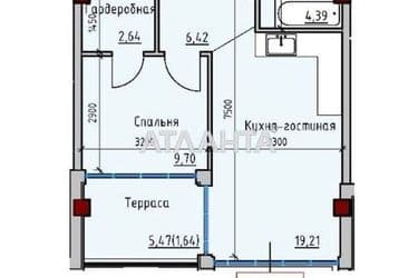 1-room apartment apartment by the address st. Primorskaya Suvorova (area 47 m²) - Atlanta.ua - photo 12