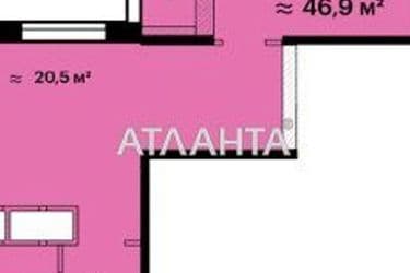1-комнатная квартира по адресу ул. Варненская (площадь 49,2 м²) - Atlanta.ua - фото 14