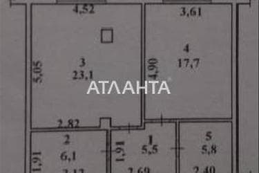 1-room apartment apartment by the address st. Govorova marsh (area 59 m²) - Atlanta.ua - photo 29