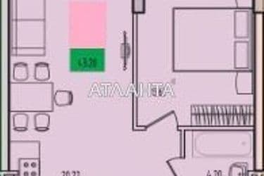 1-кімнатна квартира за адресою вул. Марсельська (площа 43,5 м²) - Atlanta.ua - фото 10