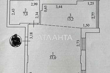 2-rooms apartment apartment by the address st. Marselskaya (area 54 m²) - Atlanta.ua - photo 44