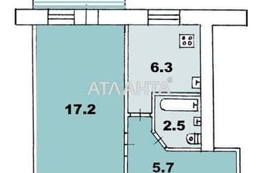 1-кімнатна квартира за адресою вул. Святослава Ріхтера (площа 32 м²) - Atlanta.ua - фото 18